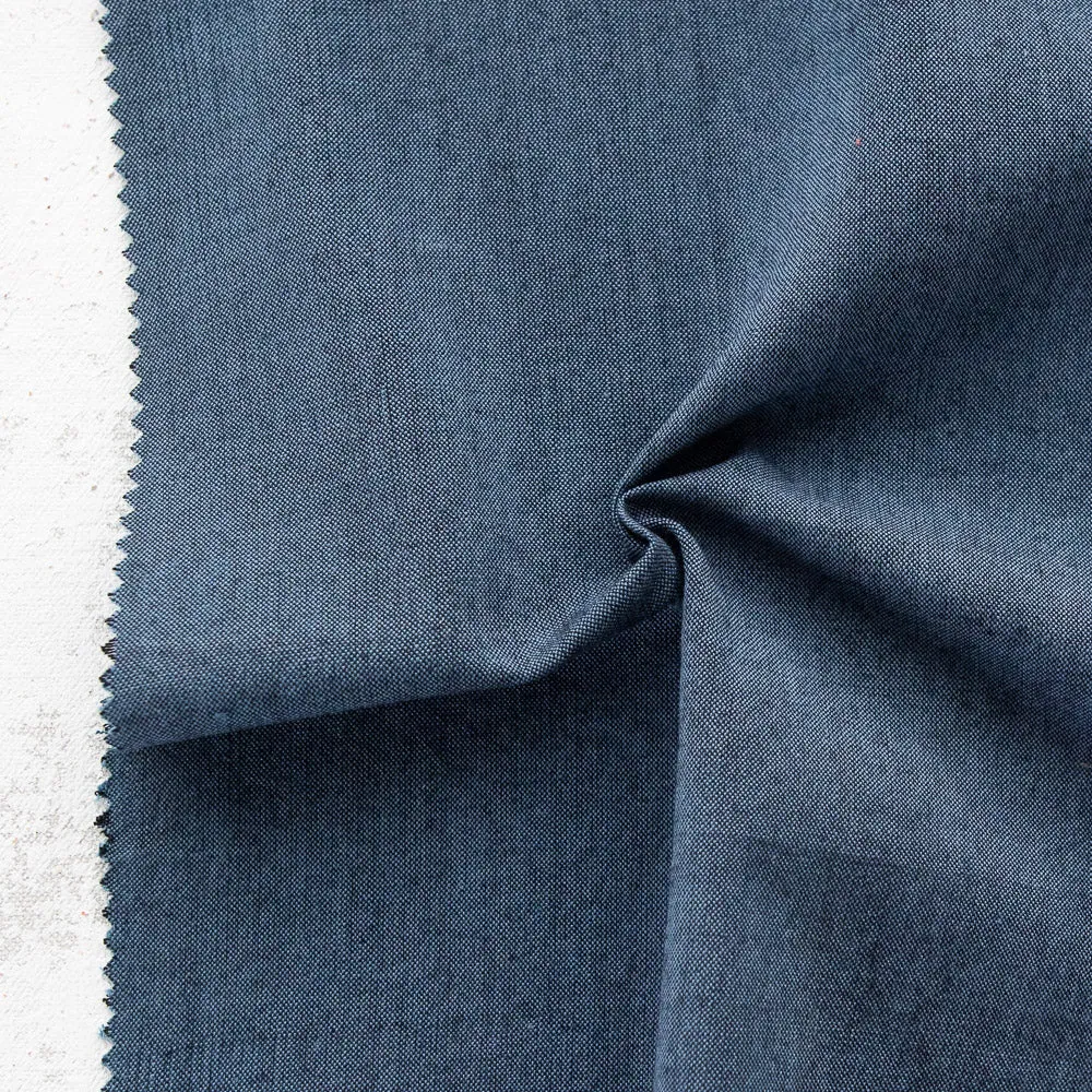 18IN REMNANT; Stardust Nocturne Everyday Chambray