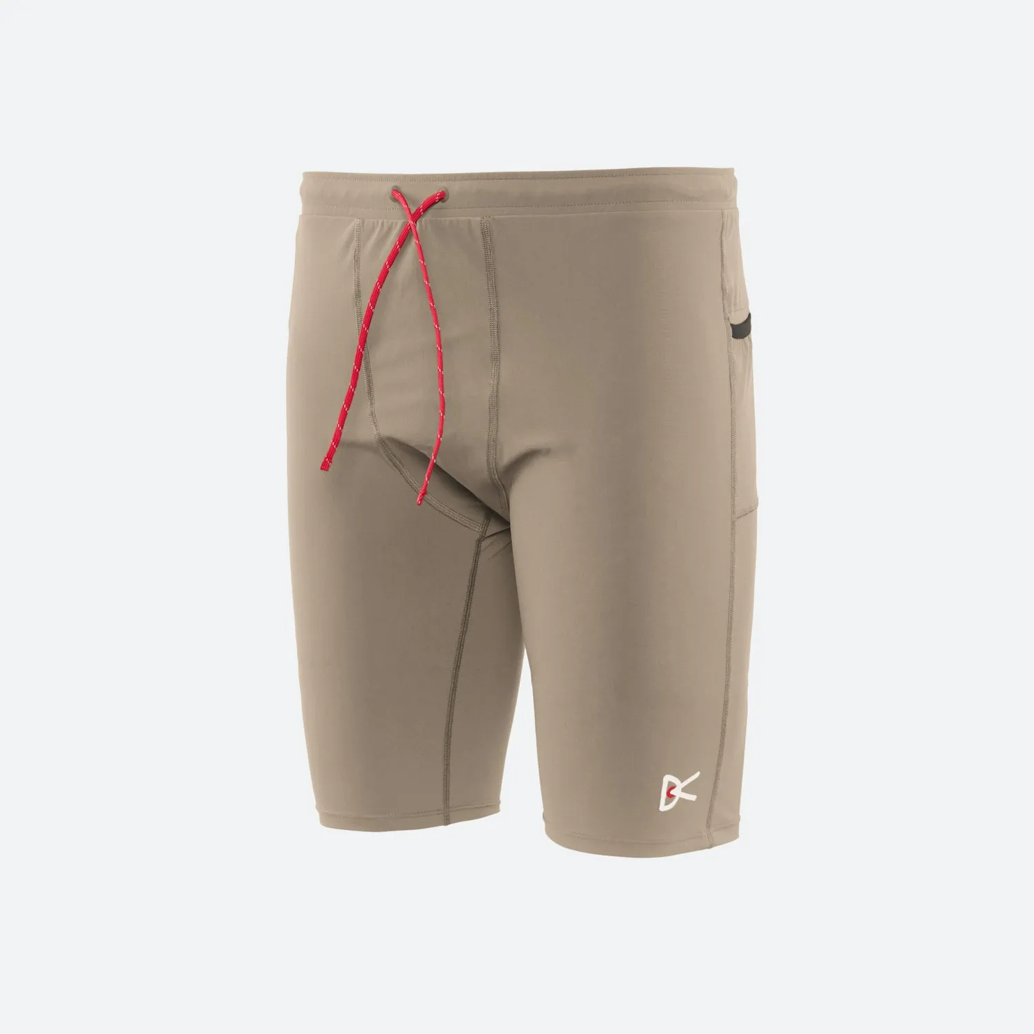 9in Recycled Half-Tights, Stone