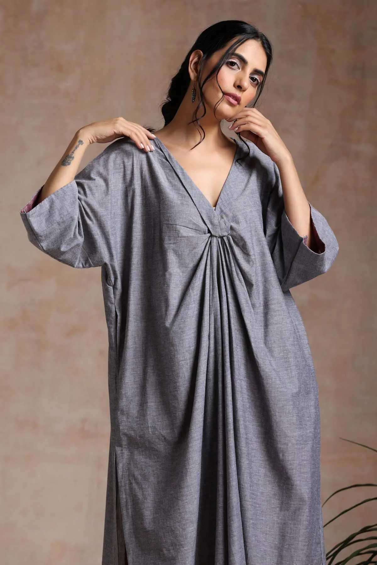 A-Line Side Slit Kaftan