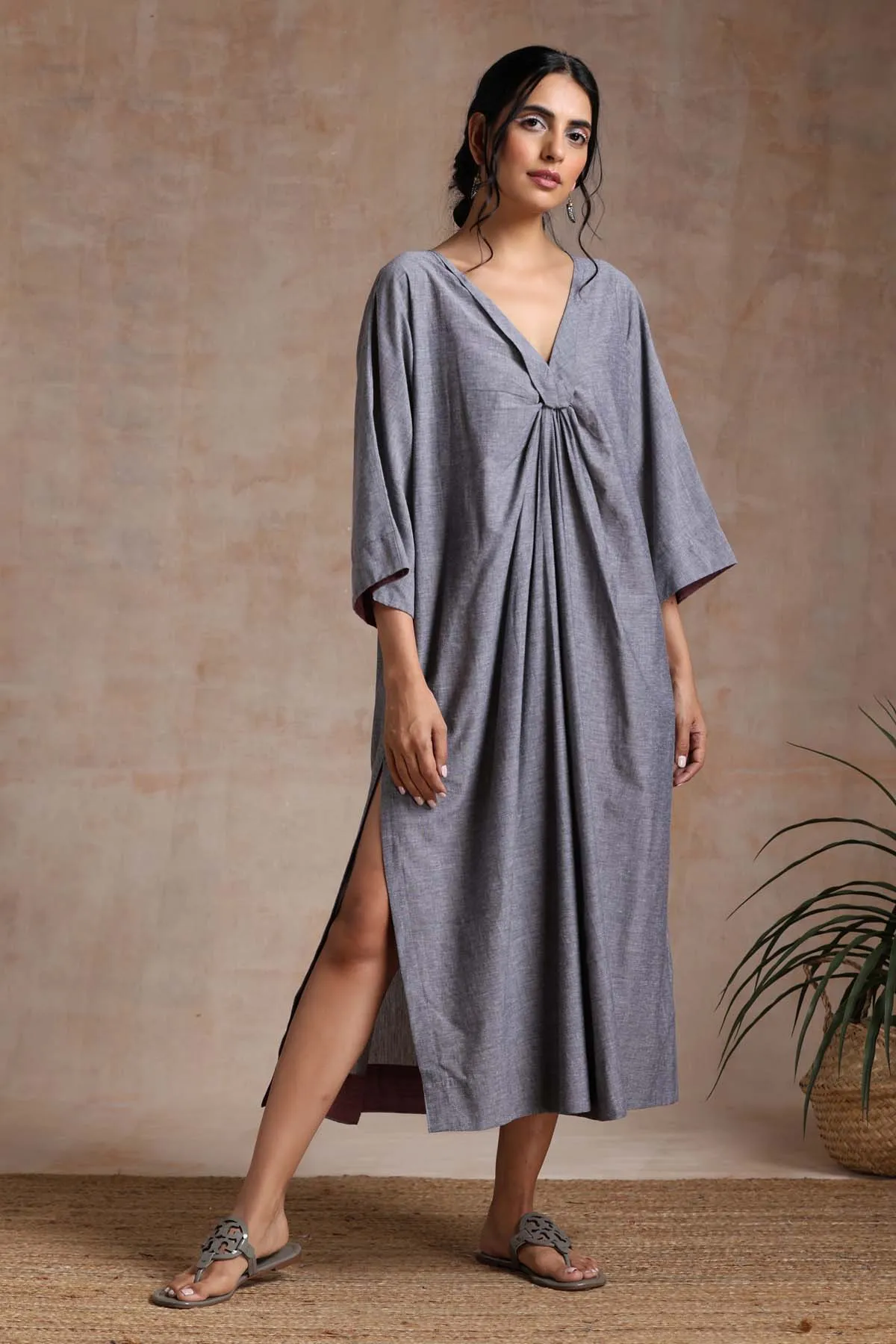 A-Line Side Slit Kaftan
