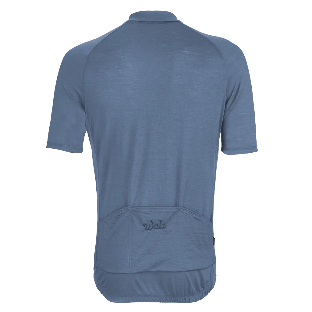 Airforce Blue Merino Wool Jersey