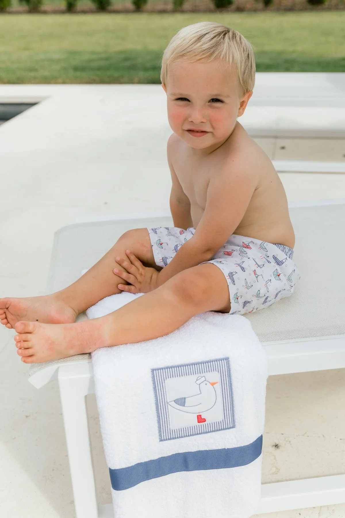 Bailey Boys Sailing Seagulls Trunks