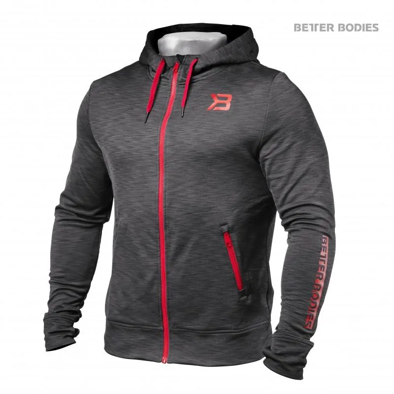 Better Bodies Performance PWR Hood - Antracite Melange