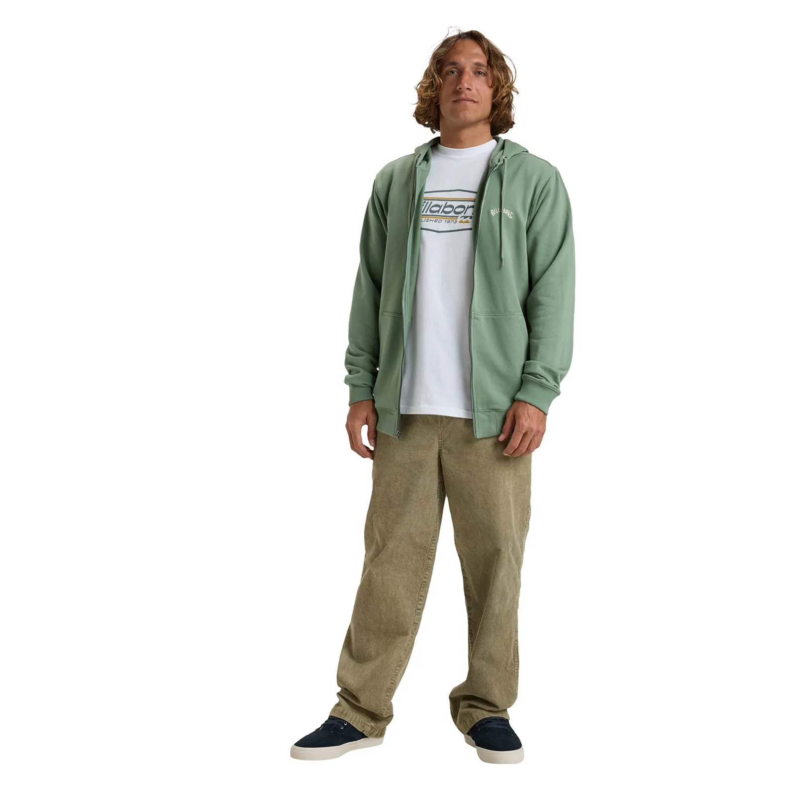 Billabong Mens Arch  Full Zip Hoodie