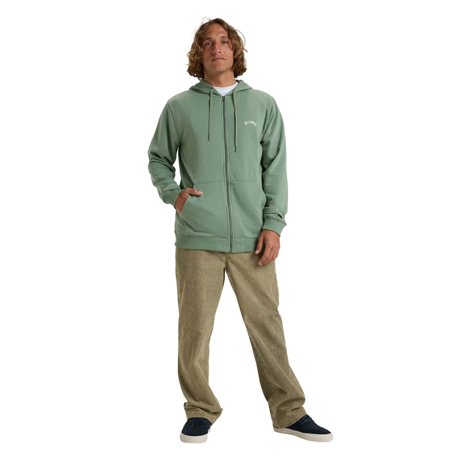 Billabong Mens Arch  Full Zip Hoodie