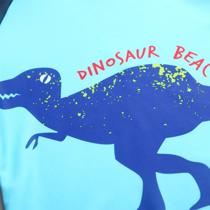 Boys Dinosaur Beach 3-Piece Swimsuit Set