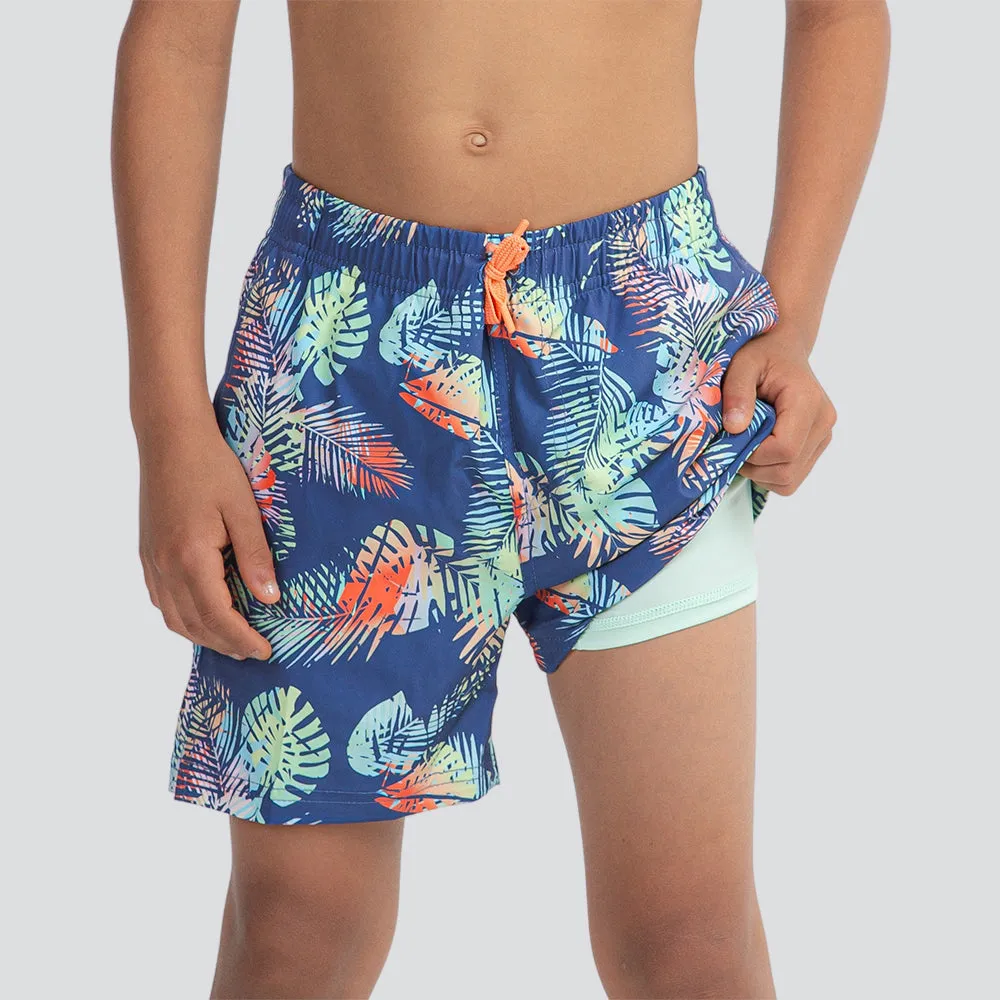 Boys Volley w/Boxer Brief Swim Trunks
