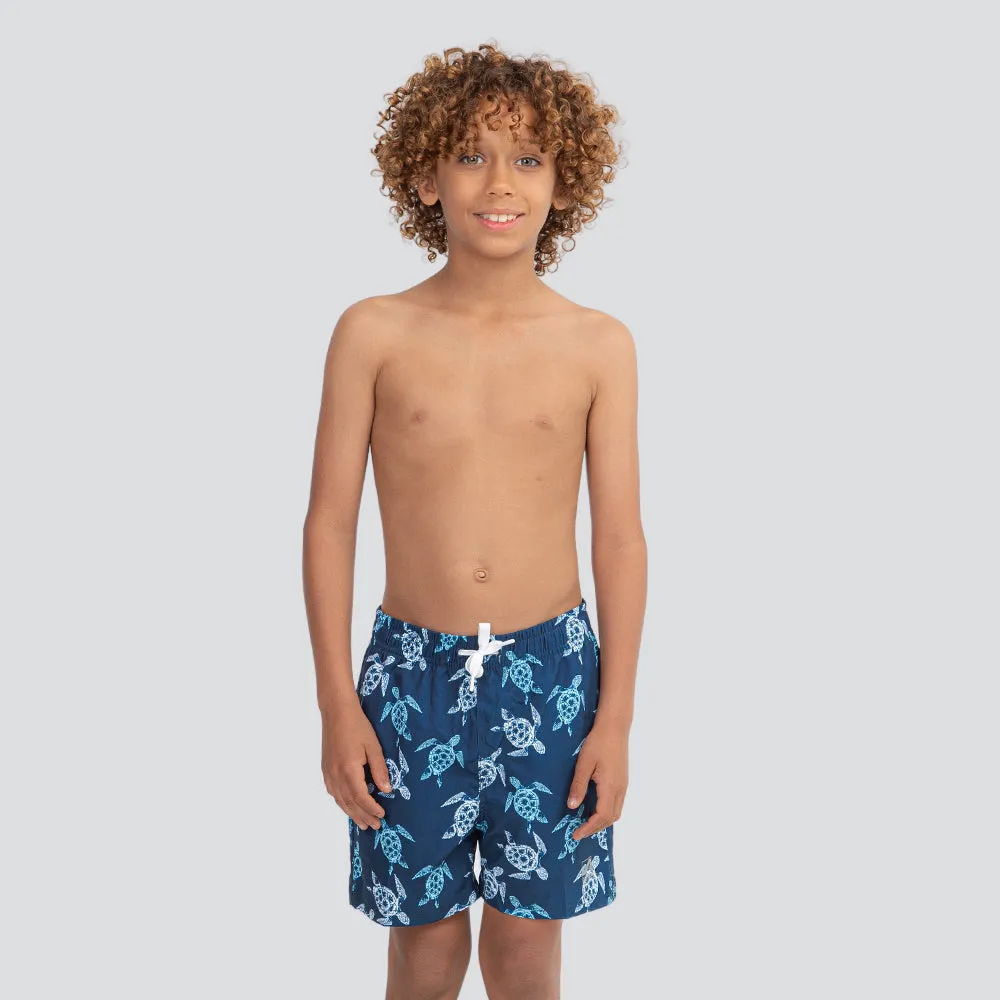 Boys Volley w/Boxer Brief Swim Trunks