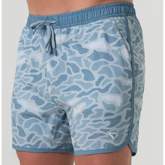 Burlebo Swim Trunks - Seaside Camo
