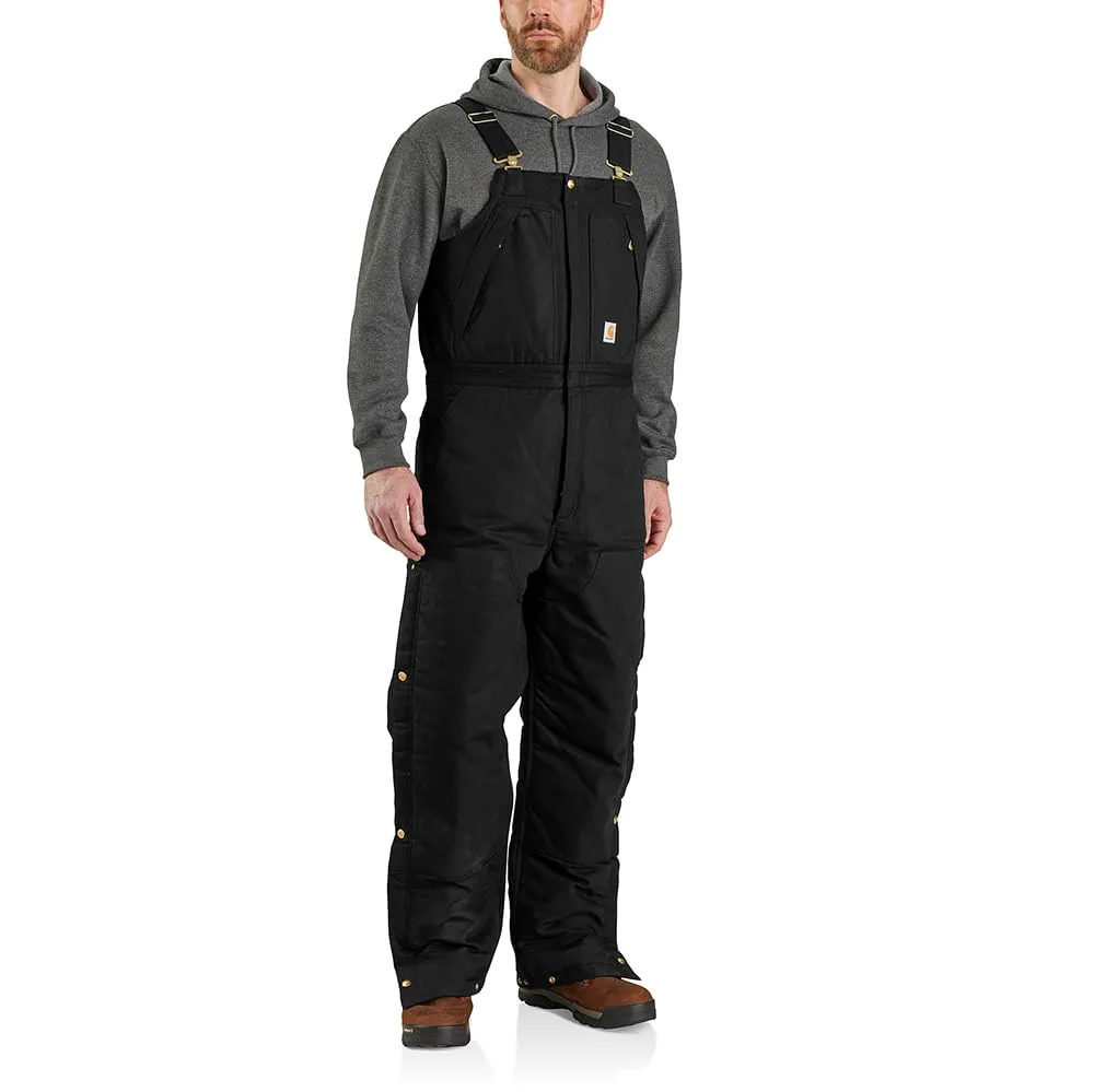 Carhartt 106682 Mens Loose Fit Firm Duck Insulated Biberall