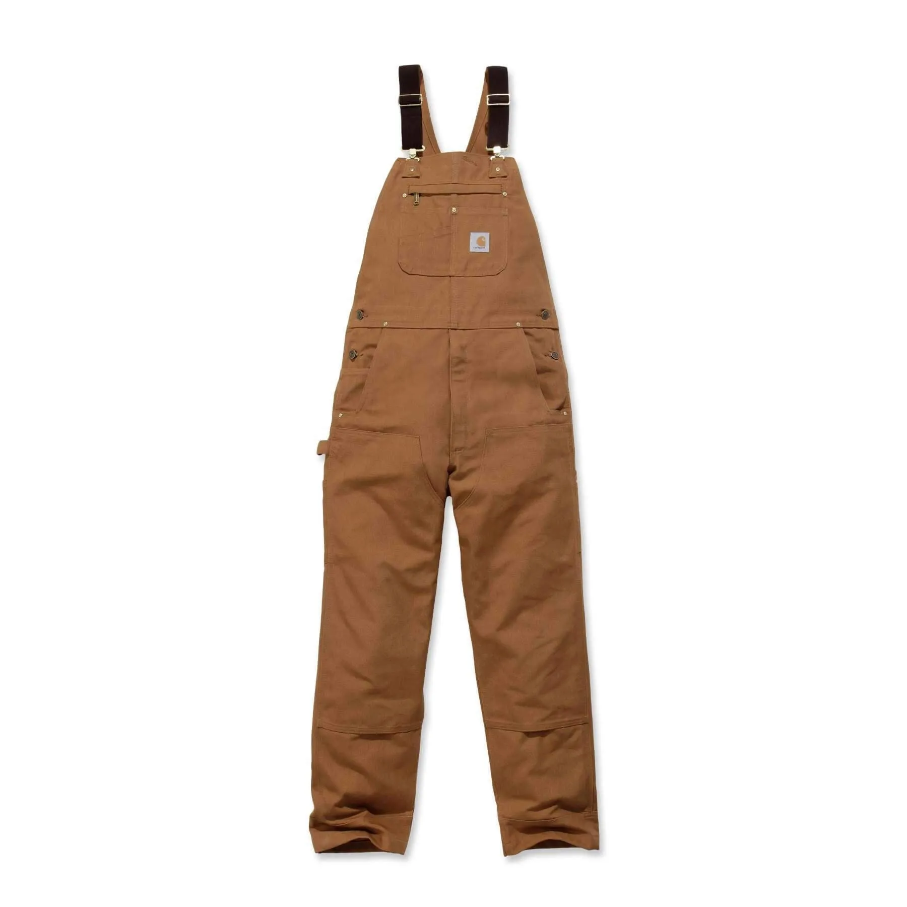 Carhartt Relaxed Fit Heavy Duty Duck Cotton Bib Overalls 102776
