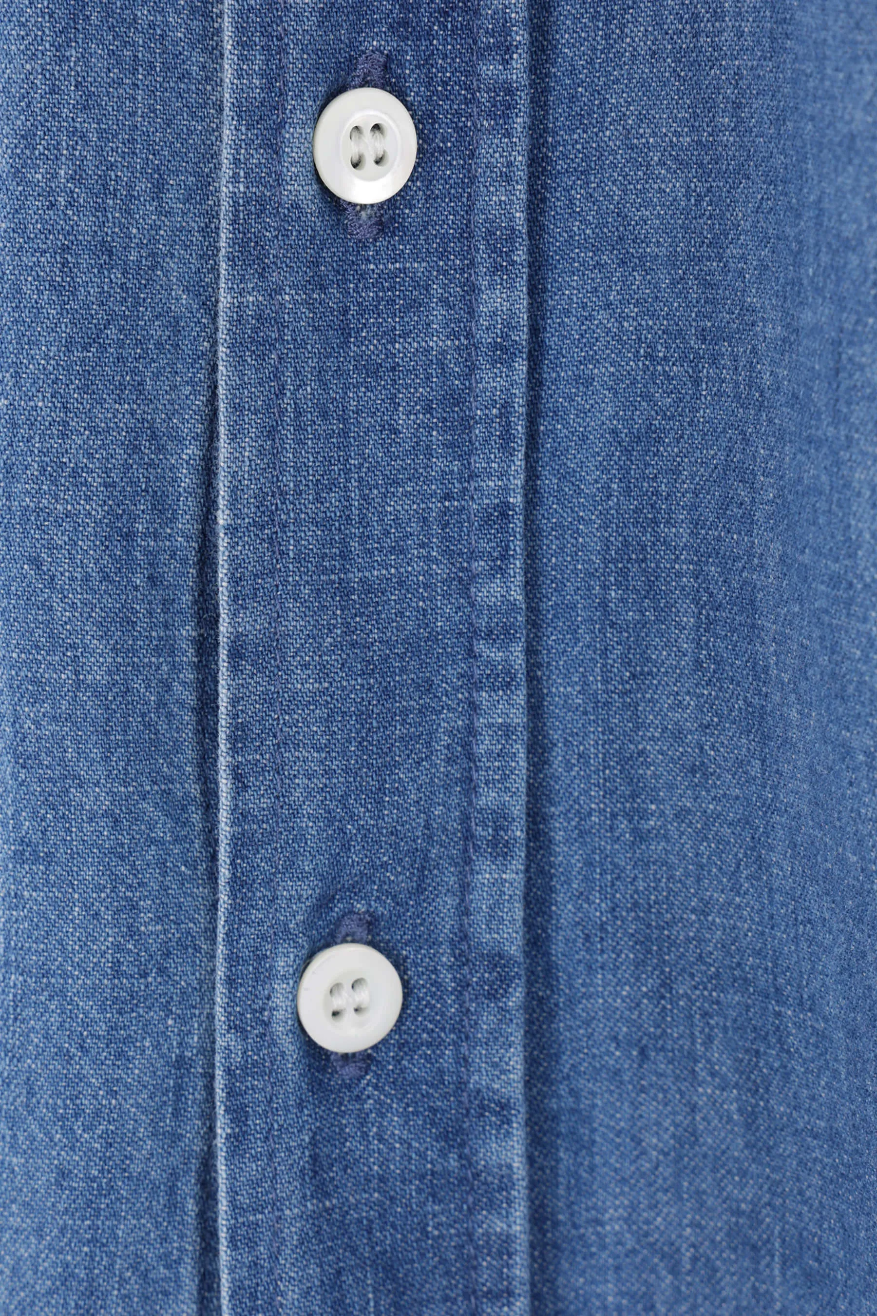 Chambray Cropped Shirt