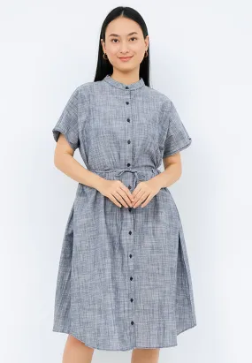 Chambray Midi Dress