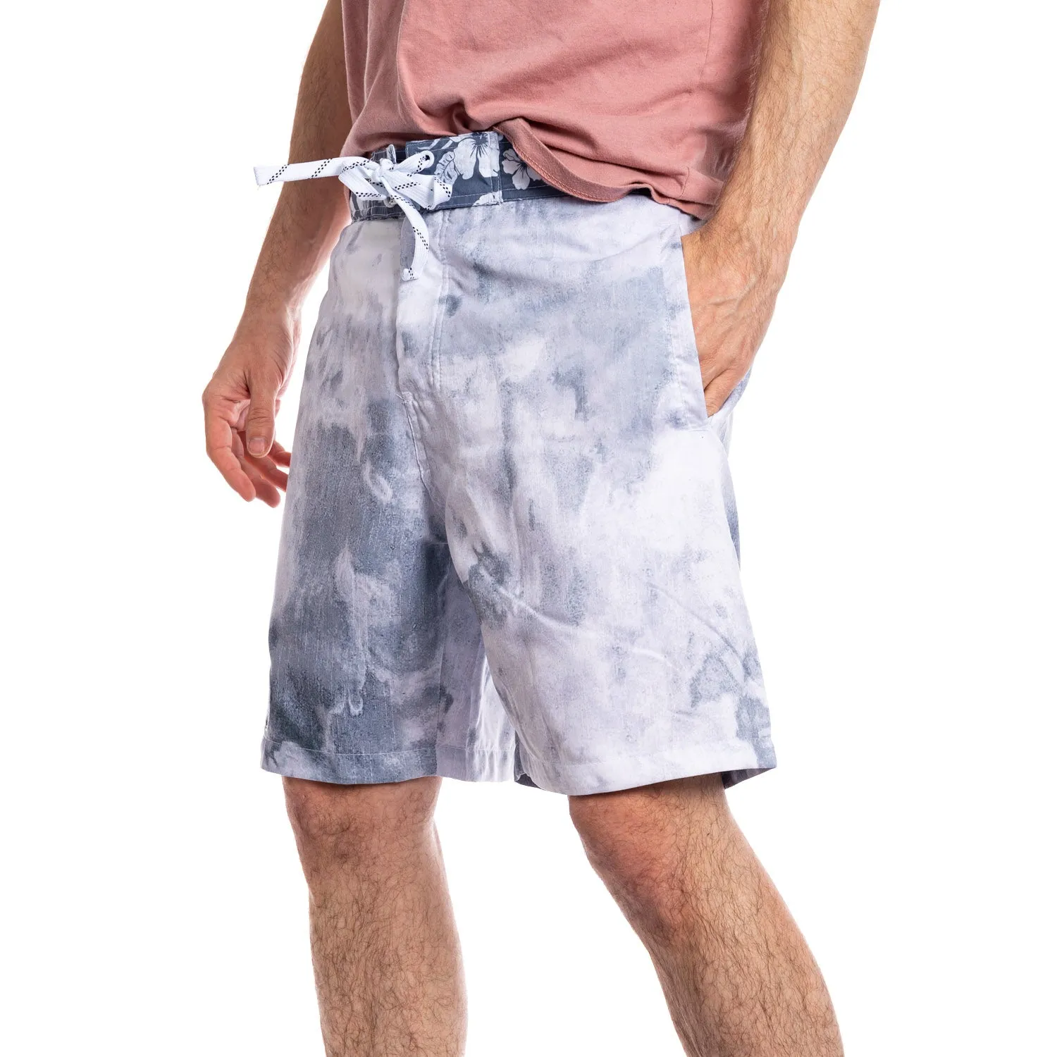 Colorado Avalanche Grey Watercolour Boardshorts for Men
