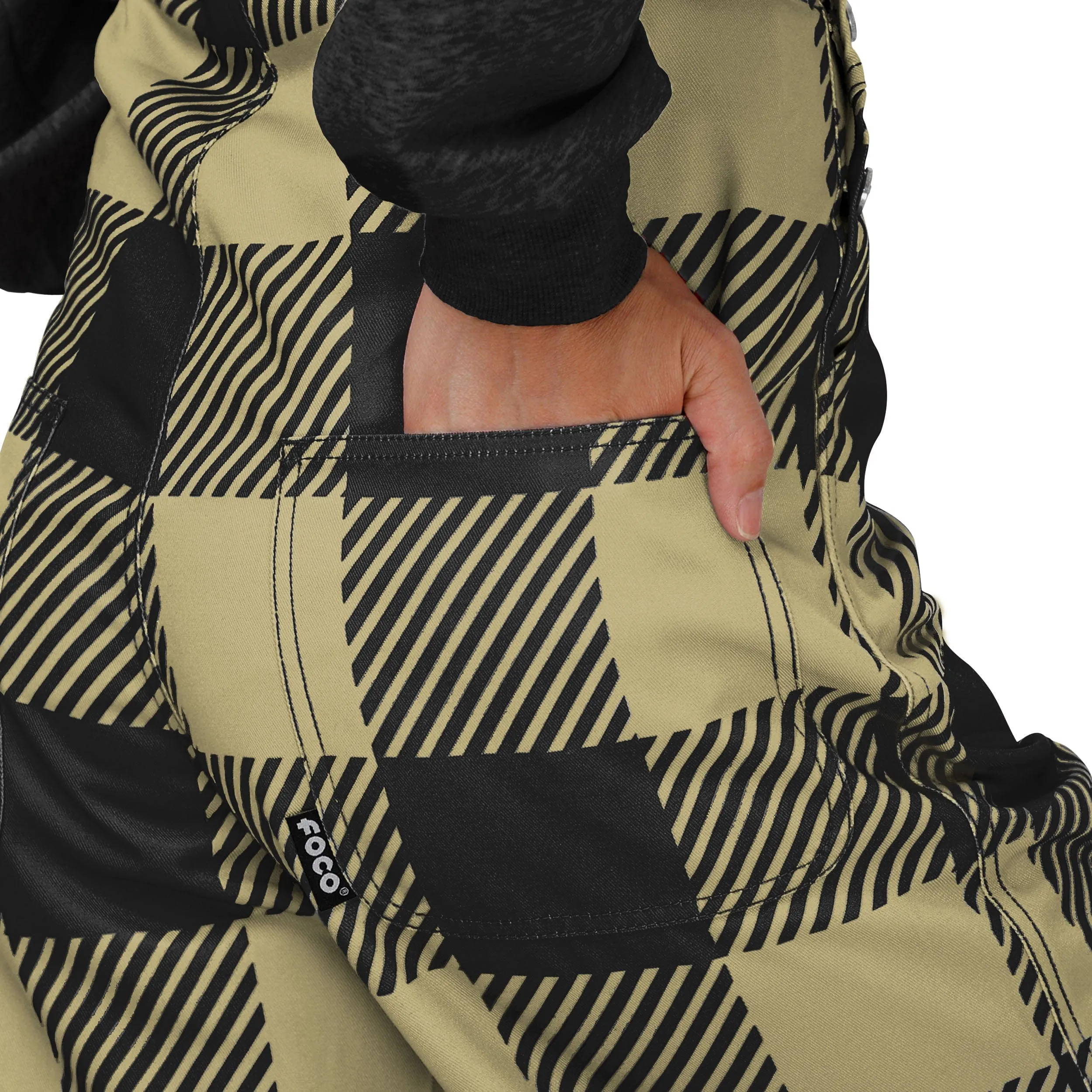 Colorado Buffaloes NCAA Womens Plaid Bib Overalls