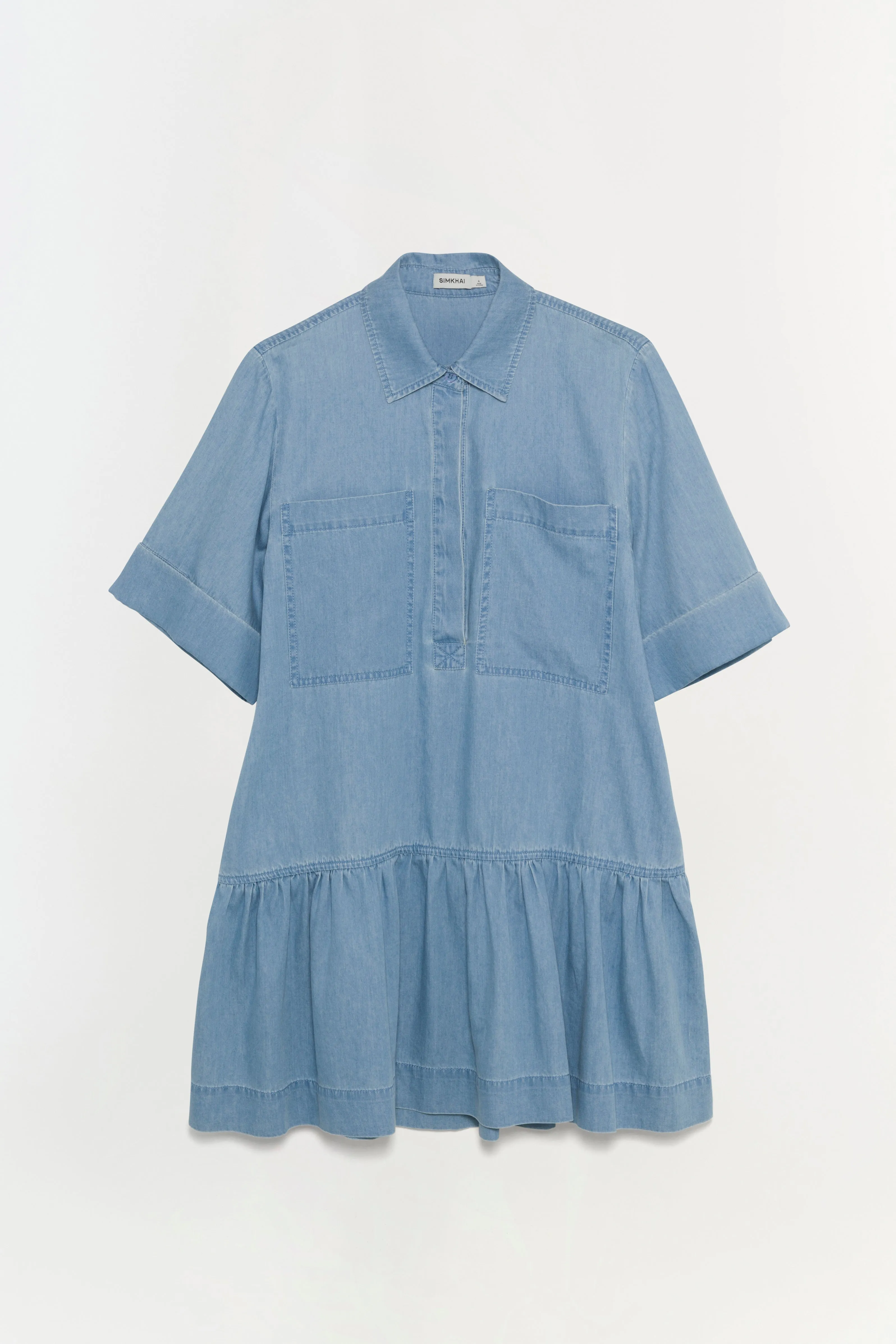 Cris Chambray Mini Dress