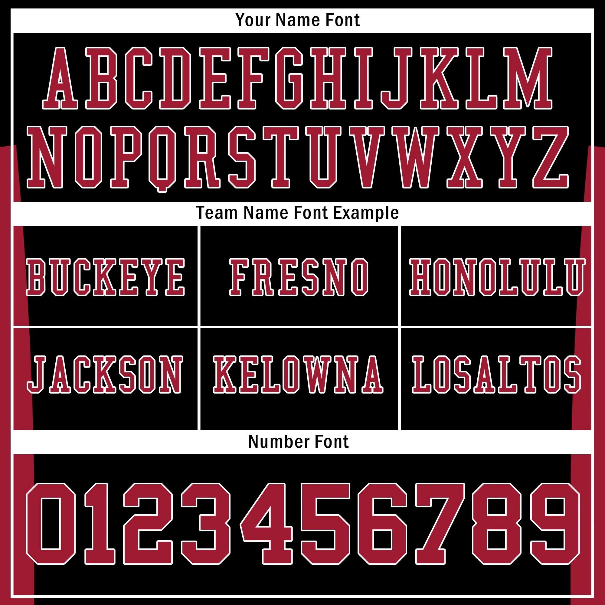 Custom Black Red Striped Sleeves Personalized Authentic Football Jersey FBJ02-D06074