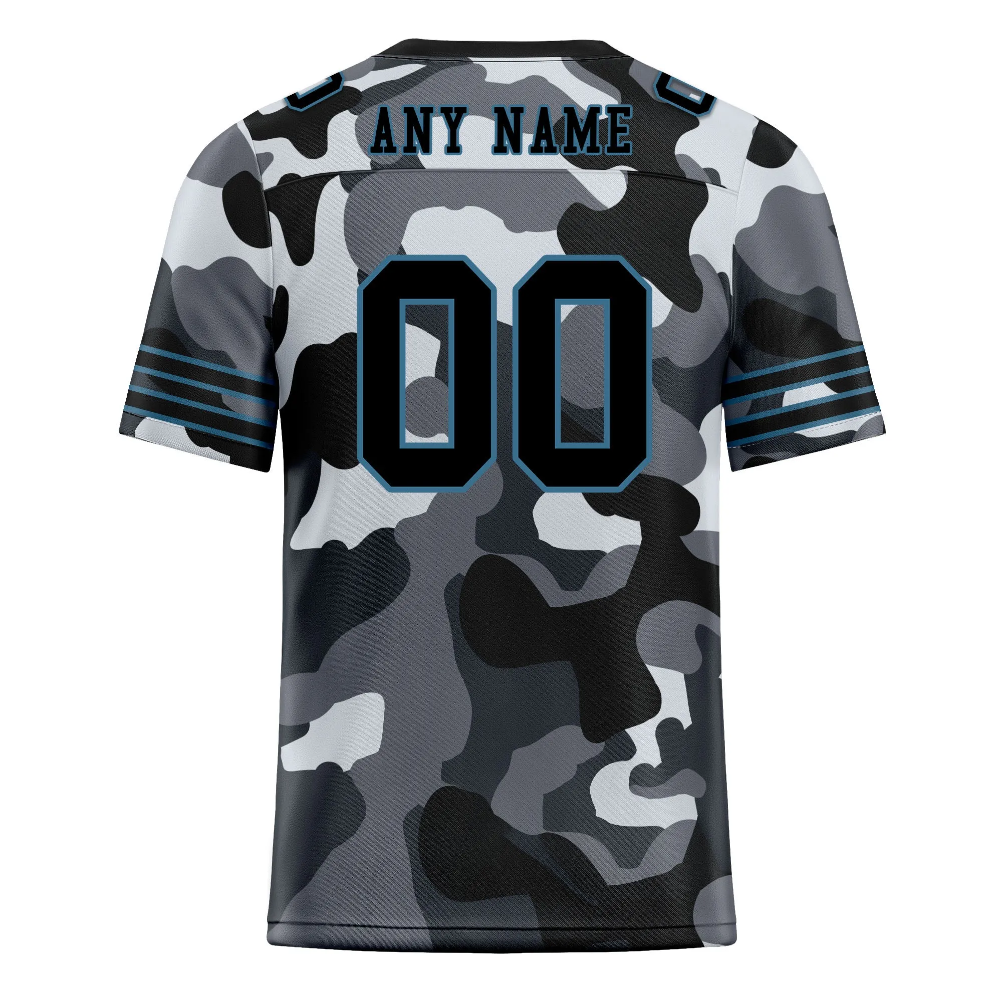 Custom Camo Personalized Authentic Football Jersey FBJ02-D06115