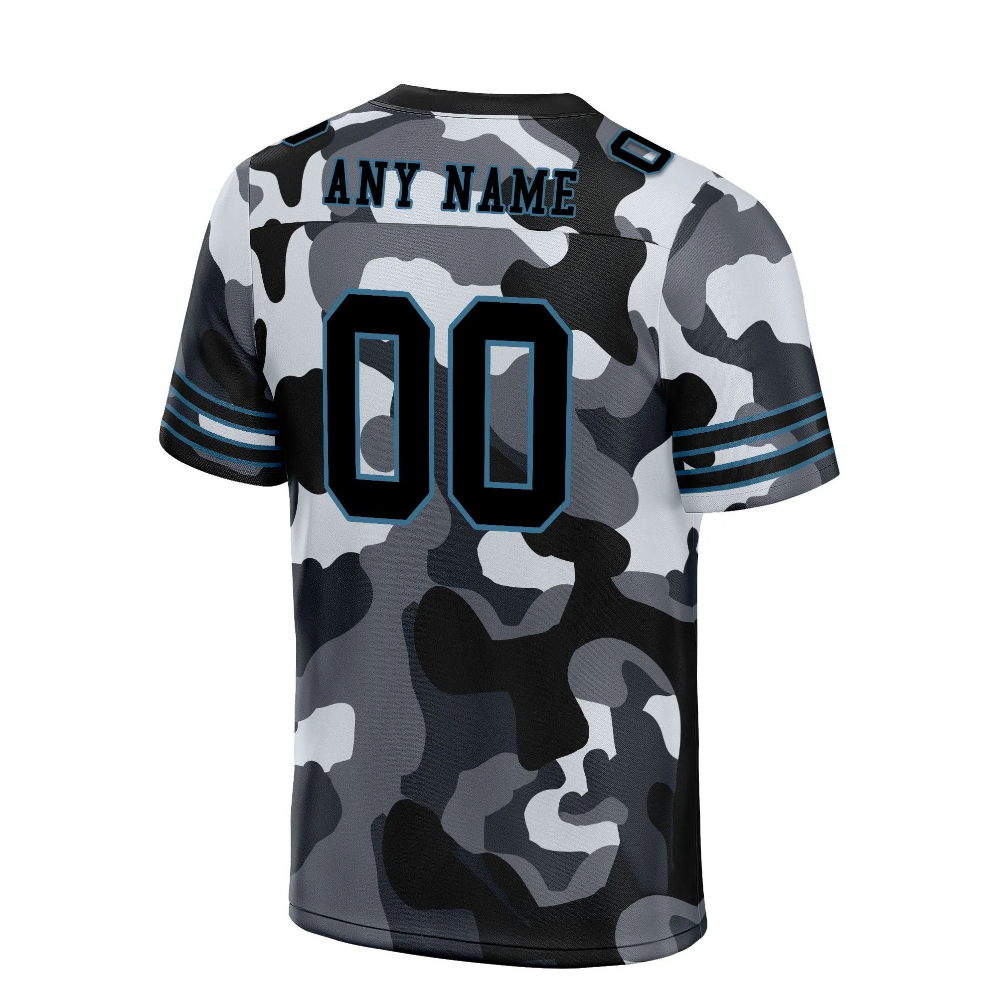 Custom Camo Personalized Authentic Football Jersey FBJ02-D06115