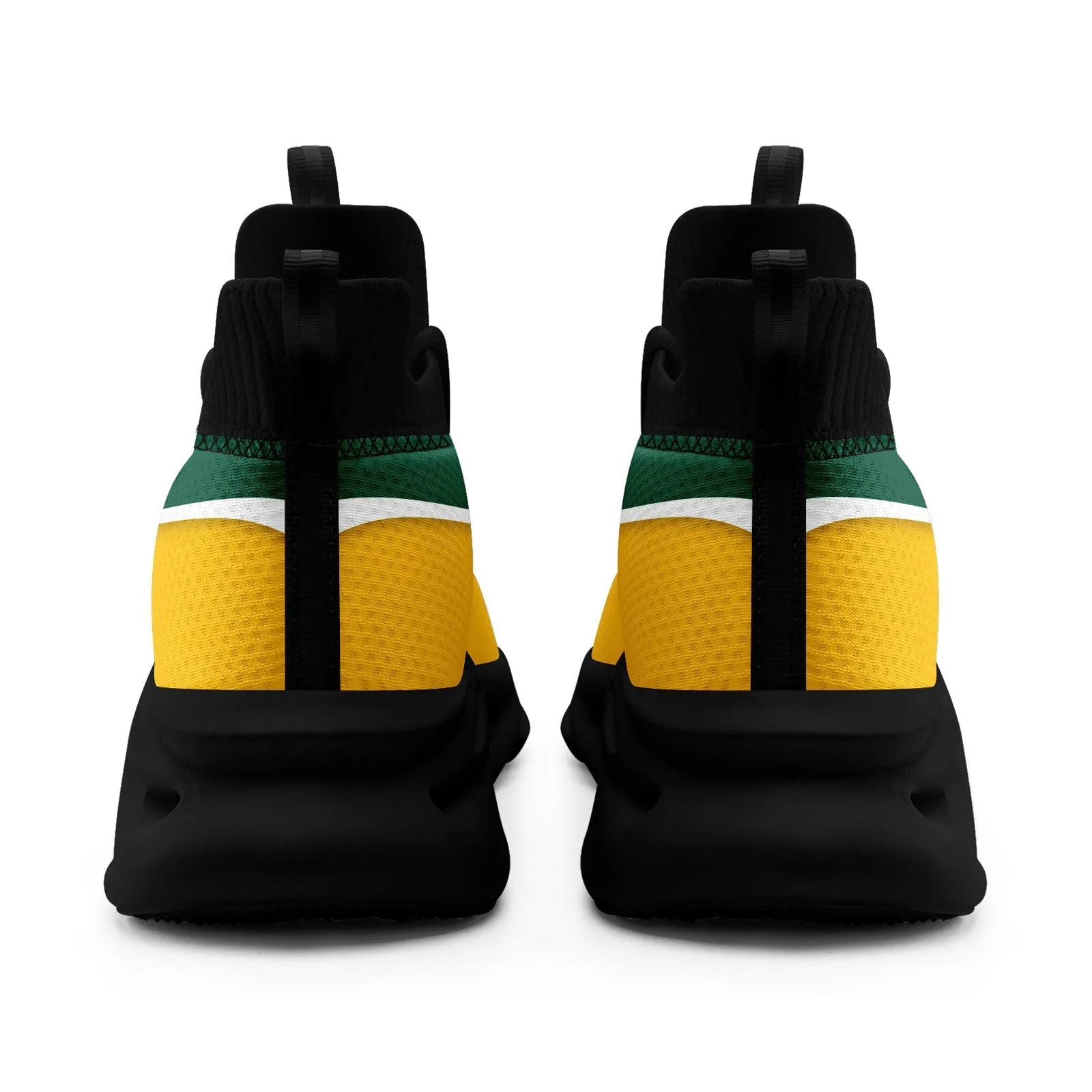 Custom Green Yellow Maxsoul Shoes Personalized Sneaker FN030A-E020011-23