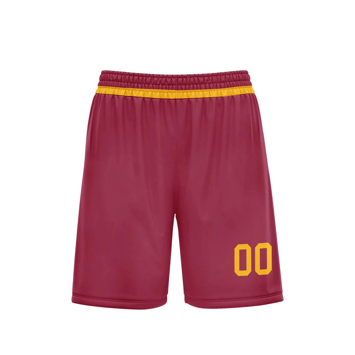 Custom Red Classic Style Sports Uniform Basketball Jersey BBJ01-D020105-2