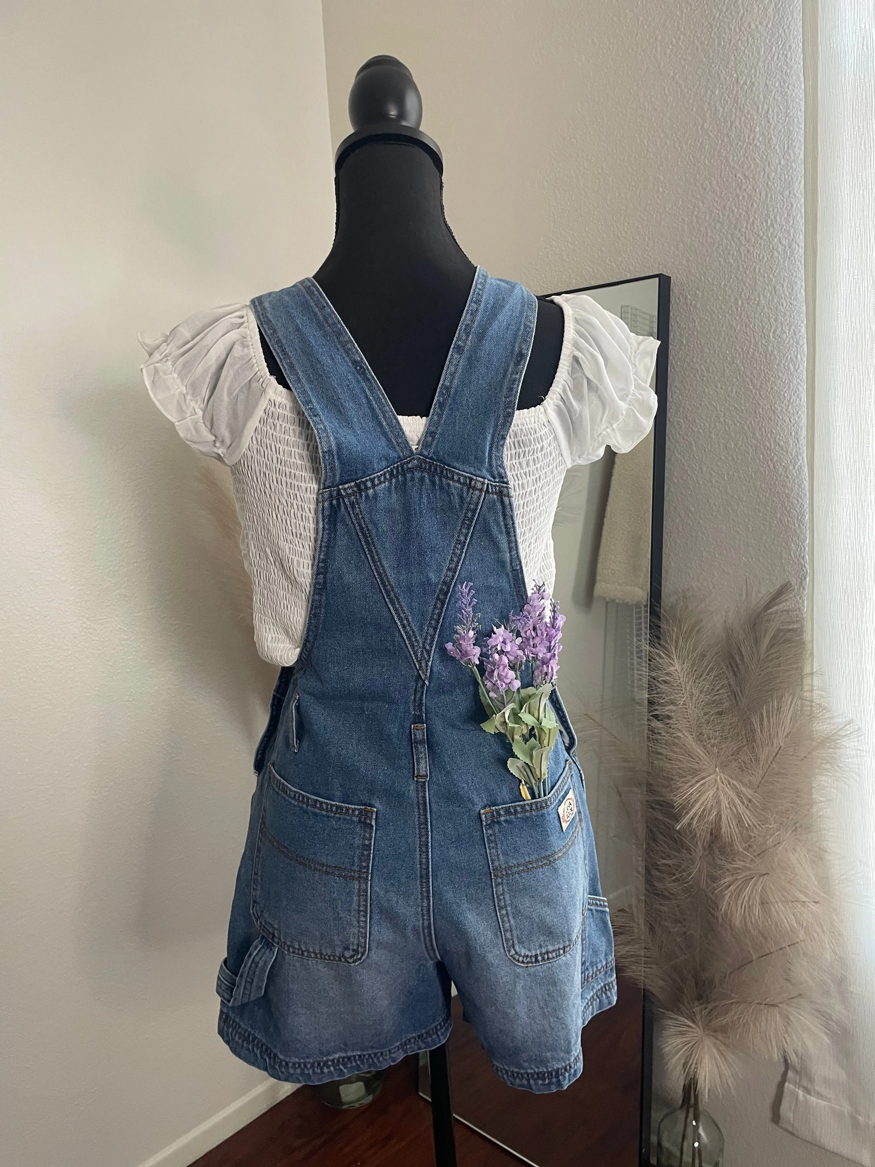 Denim Overalls