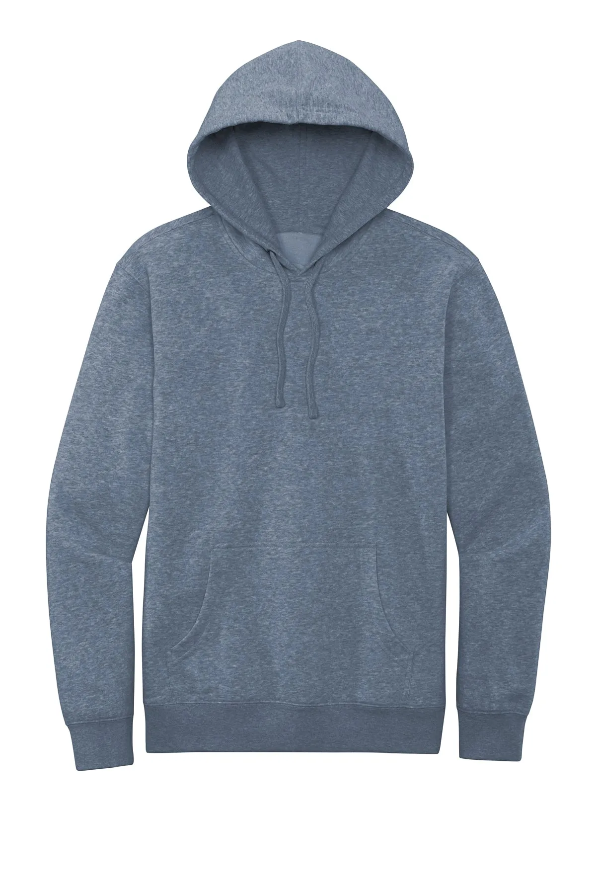 District DT6100 V.I.T. Fleece Hoodie - Flint Blue Heather