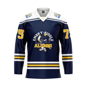 ERAU Navy Alumni Custom Replica Sublimated Jersey