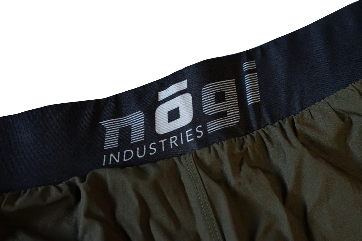 Ghost 7" Premium Lined Grappling Shorts - Fury Green by Nogi Industries