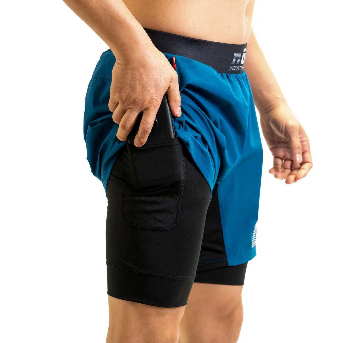 Ghost 7" Premium Lined Grappling Shorts - Ultramarine Blue by Nogi Industries