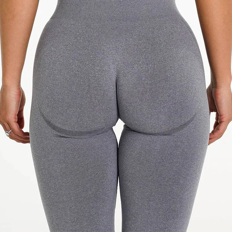 Gym sports wear high quality women seamless workout pants contour scrunch butt leggings