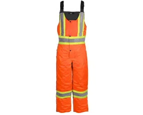 Hi-Visibility Bib Overalls with Reflective Stripes