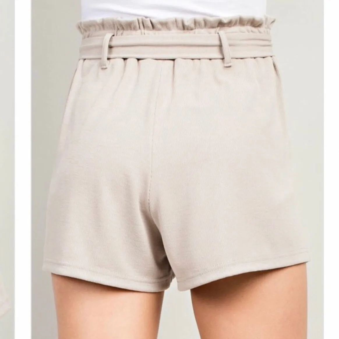High Waist Shorts Black