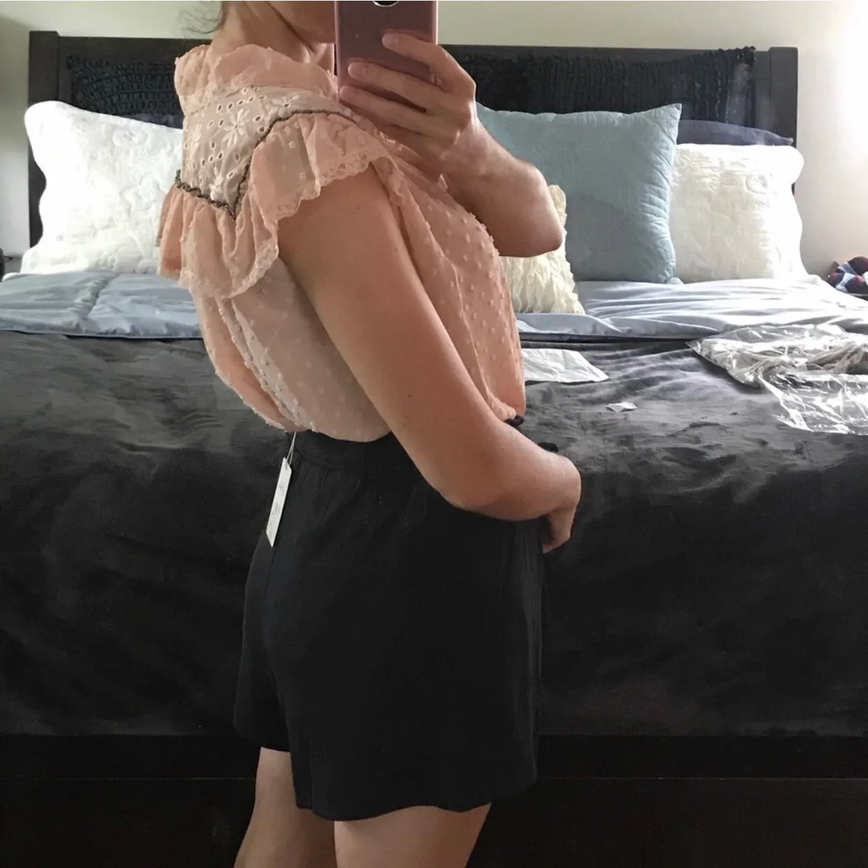 High Waist Shorts Black