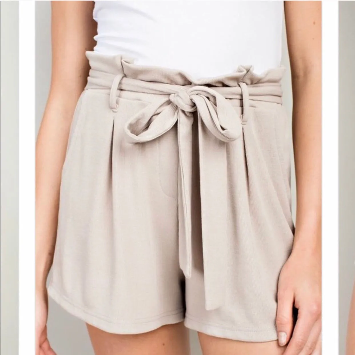 High Waist Shorts Black