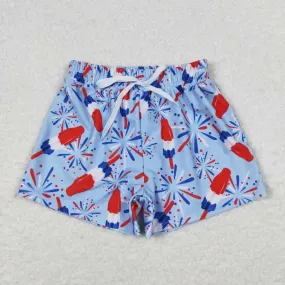 independence day kids swim trunks
