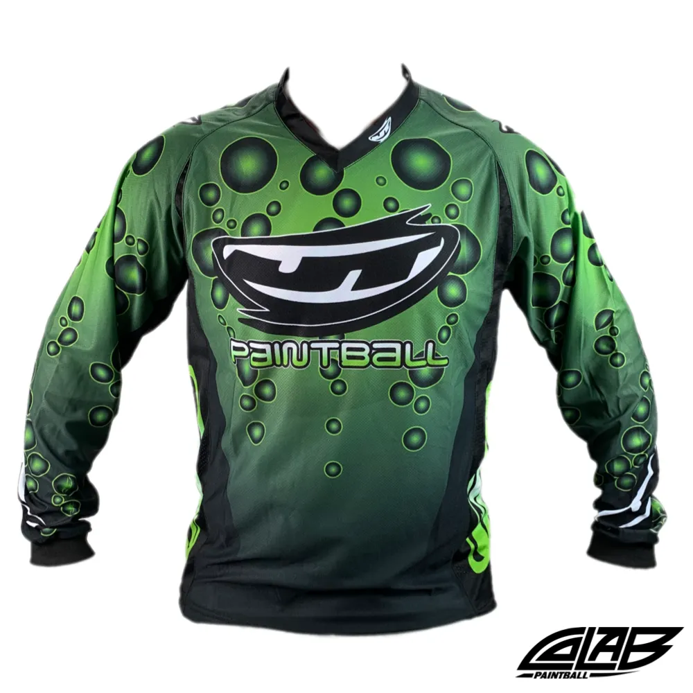 JT Paintball Bubble Jersey - Green - Medium