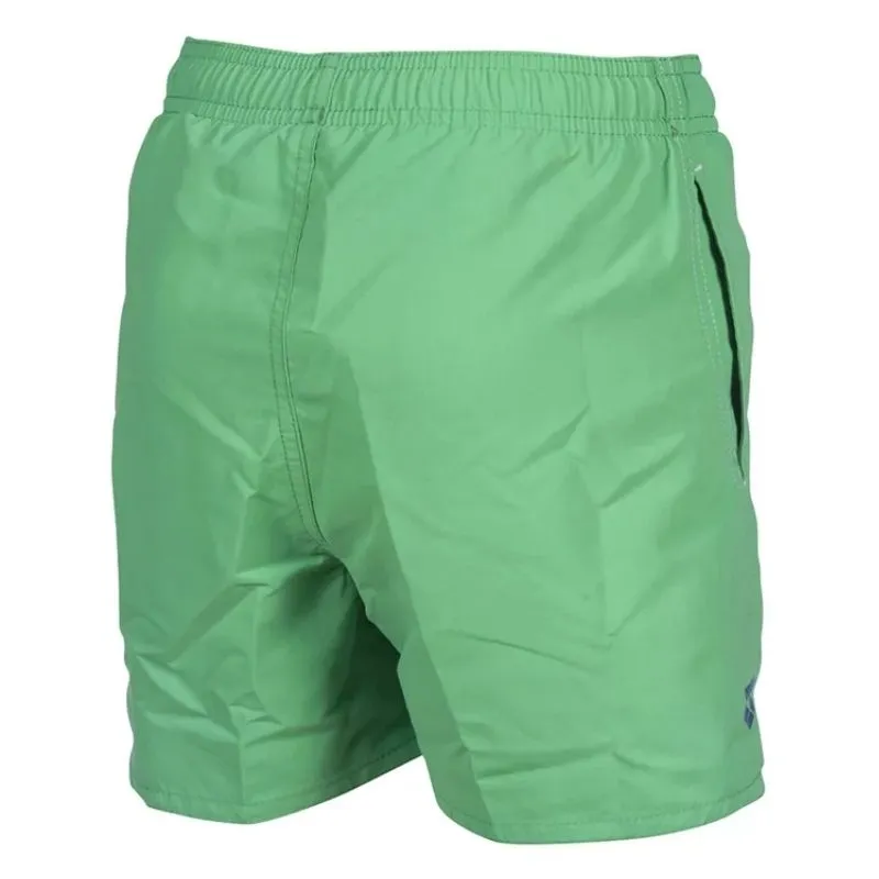 JUNIOR FUNDAMENTALS LOGO BOXER SWIM SHORTS