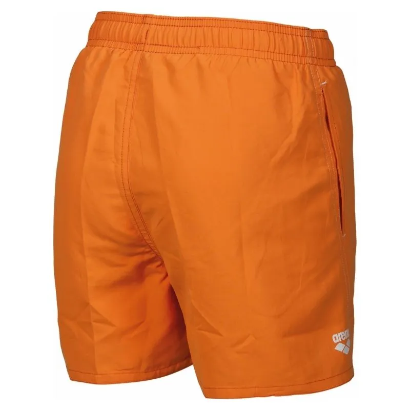 JUNIOR FUNDAMENTALS LOGO BOXER SWIM SHORTS