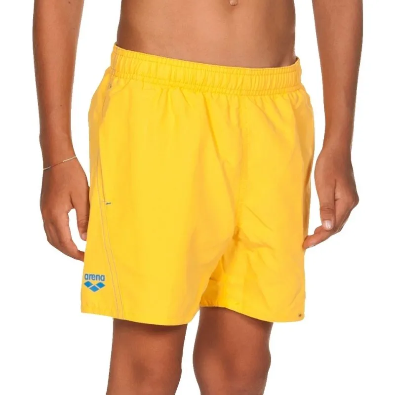JUNIOR FUNDAMENTALS LOGO BOXER SWIM SHORTS