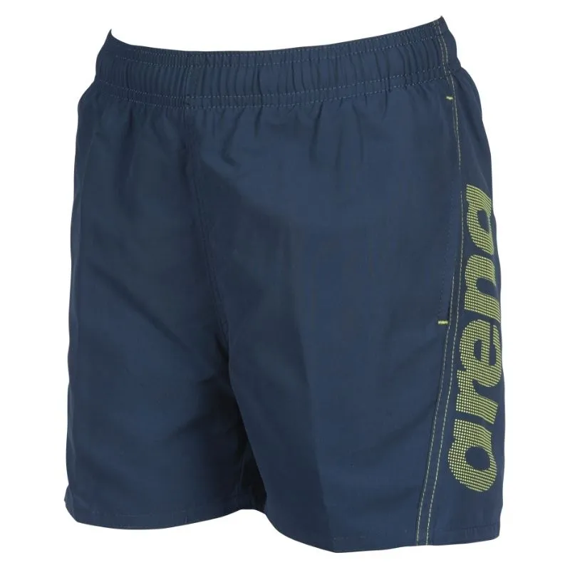 JUNIOR FUNDAMENTALS LOGO BOXER SWIM SHORTS