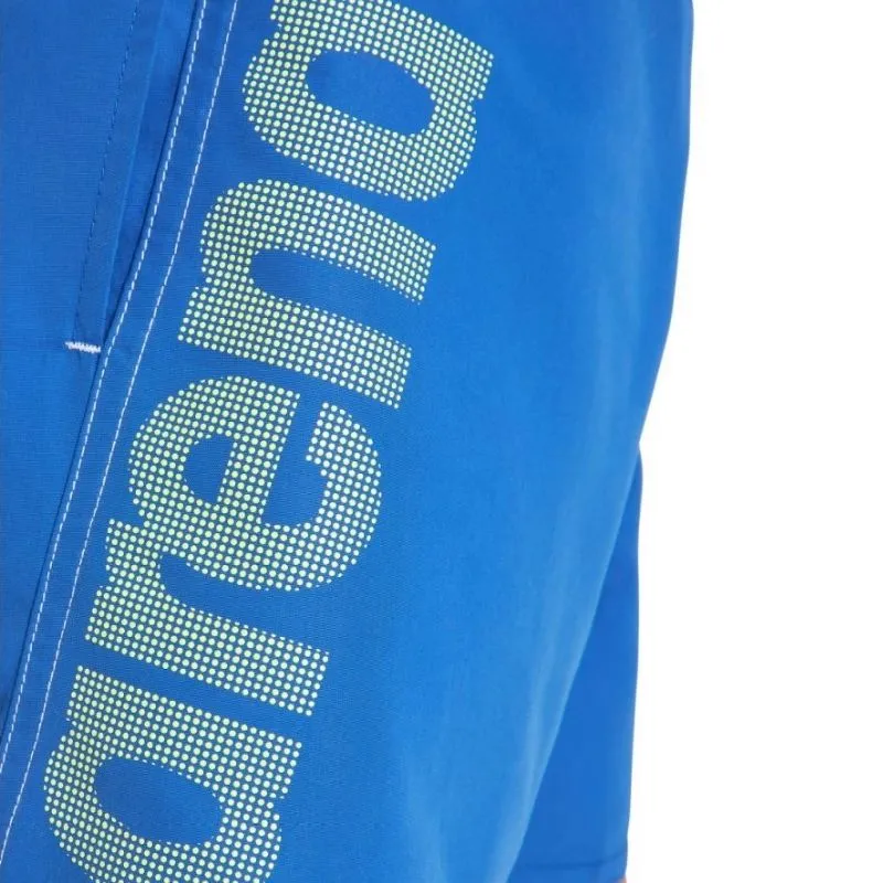 JUNIOR FUNDAMENTALS LOGO BOXER SWIM SHORTS