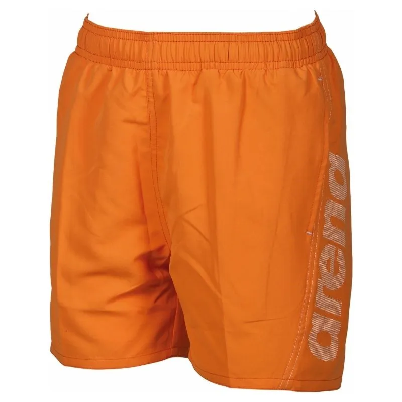 JUNIOR FUNDAMENTALS LOGO BOXER SWIM SHORTS