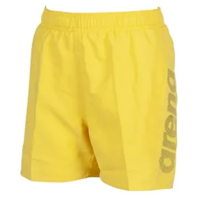 JUNIOR FUNDAMENTALS LOGO BOXER SWIM SHORTS