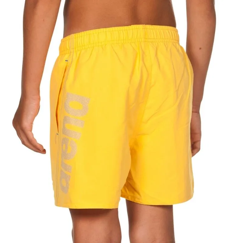 JUNIOR FUNDAMENTALS LOGO BOXER SWIM SHORTS