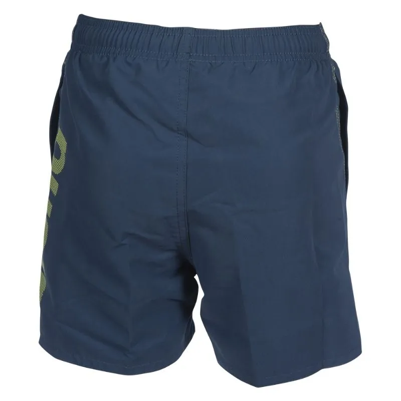 JUNIOR FUNDAMENTALS LOGO BOXER SWIM SHORTS