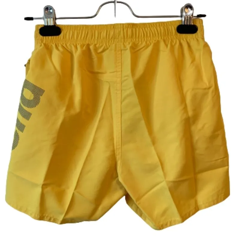 JUNIOR FUNDAMENTALS LOGO BOXER SWIM SHORTS