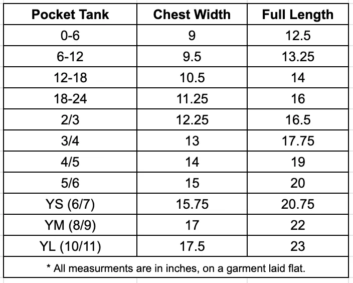 Kids Pocket Tank