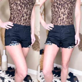 Leopard Pocket Shorts