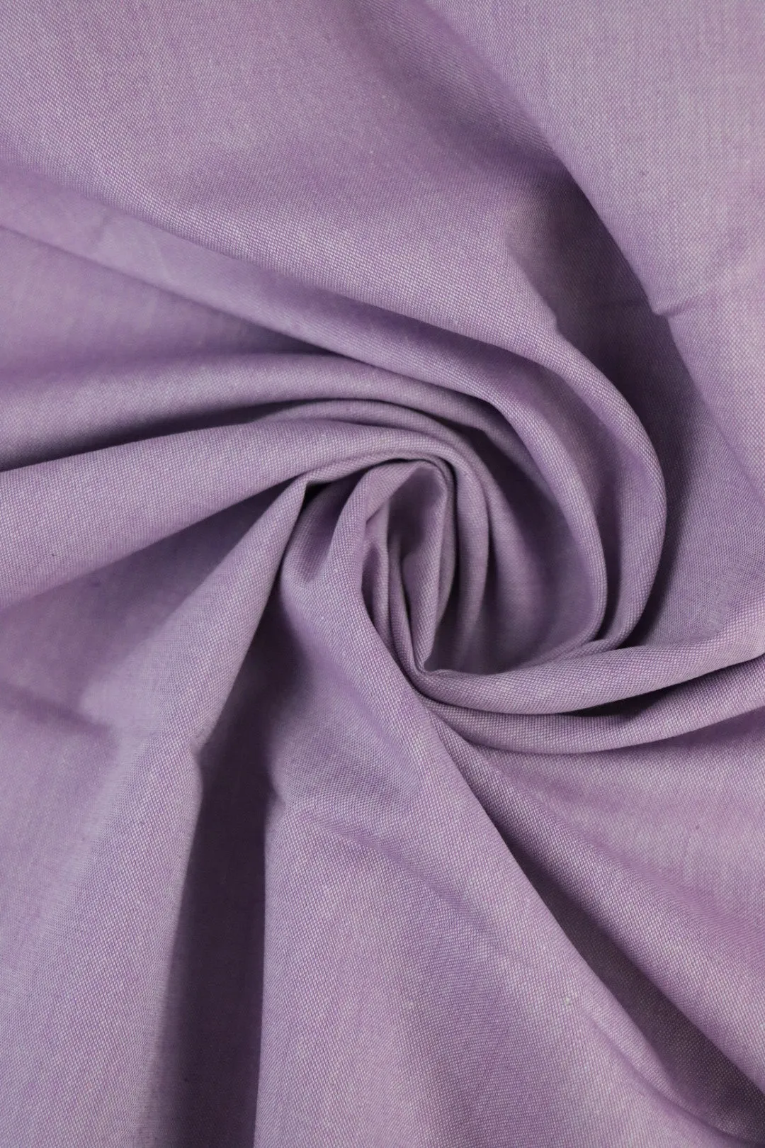 Lilac 100% Cotton Chambray